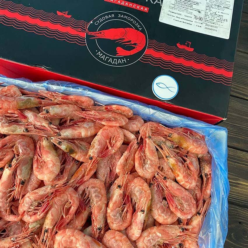 Магаданские креветки 70/90