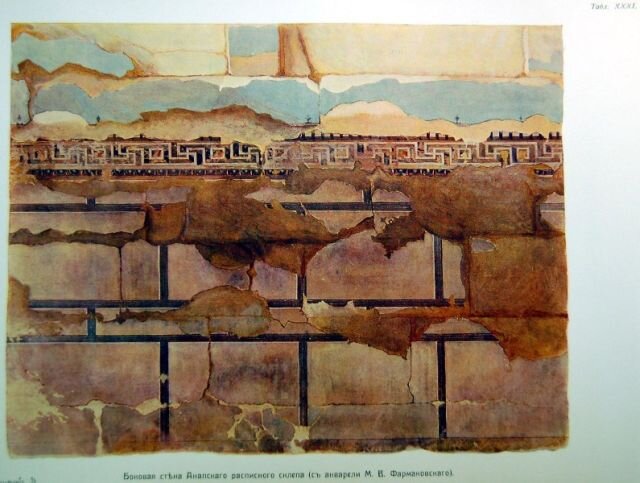 Внутренняя роспись склепа Героон