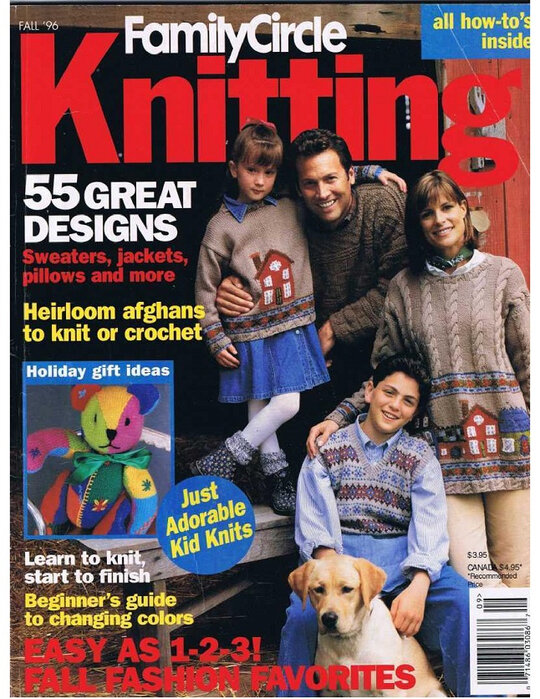 Family Circle Easy Knitting 1996 Fall.