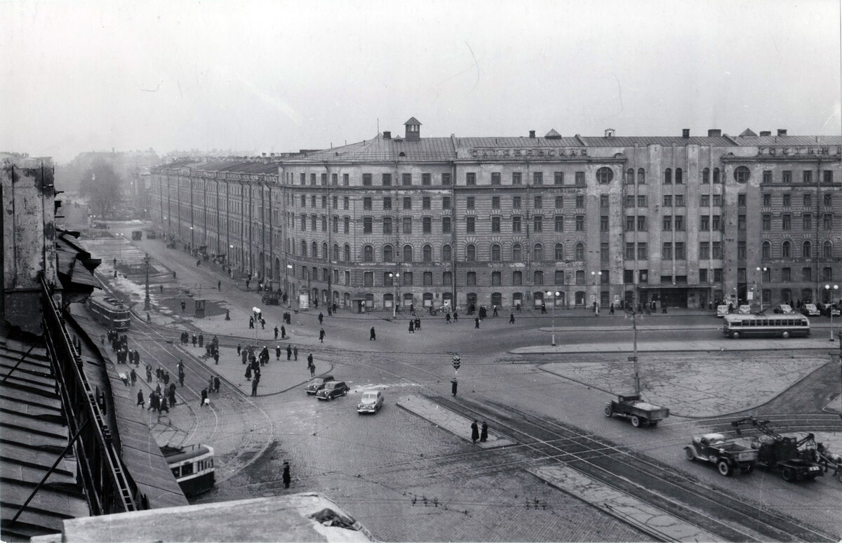 Старые фото московского проспекта в ленинграде