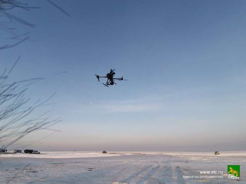     Квадрокоптер, который использовали при рейде, оснащен видеокамерой, тепловизором и прибором ночного видео. Виктория ЛЕБЕДИНЕЦ
