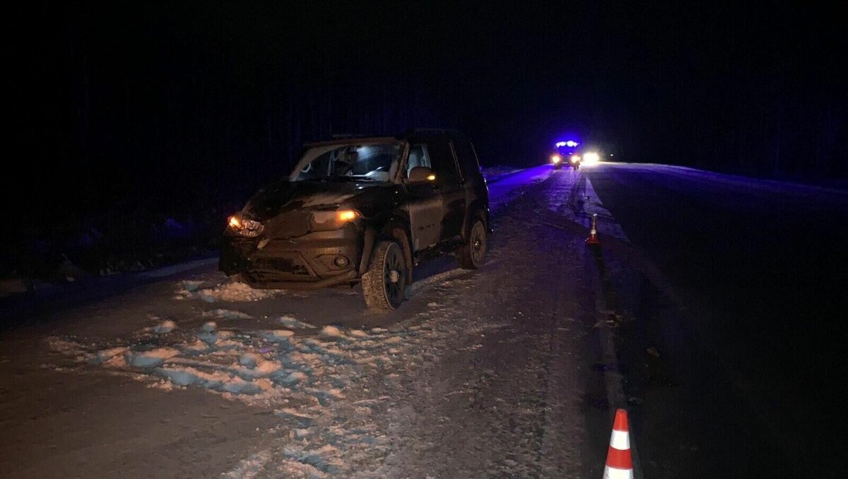     Мужчина шел по обочине трассе. Возможно, водитель ночью его не заметил.