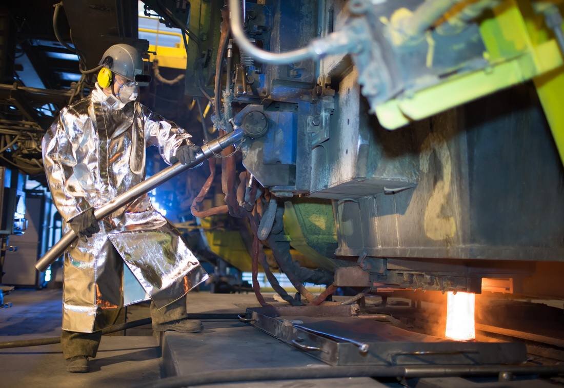 Выксунский металлургический завод в Нижегородской области