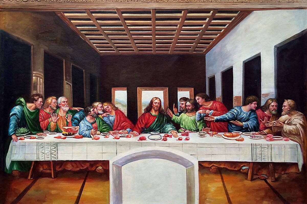 Картина леонардо да винчи the last supper