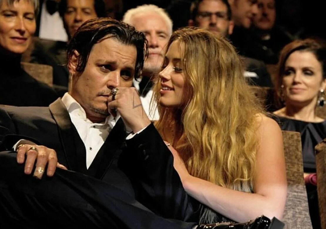 Джонни Депп и Эмбер Херд. 