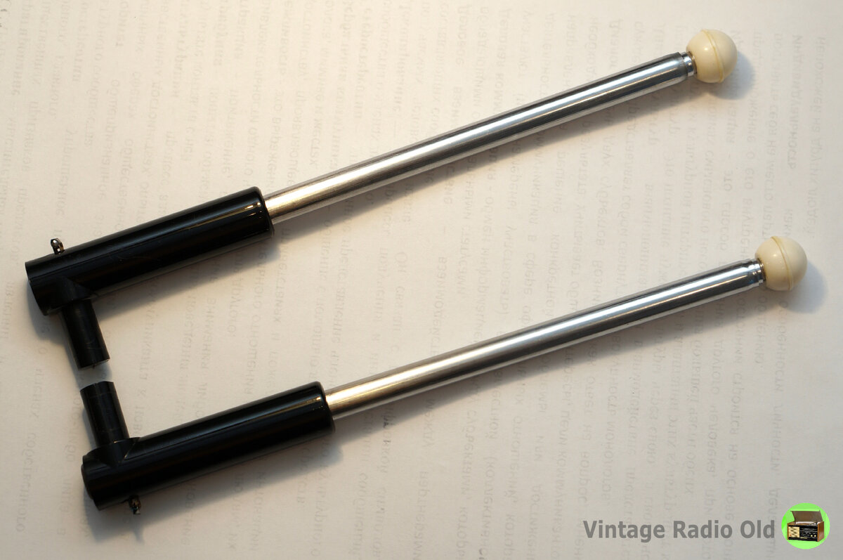 Отреставрированные вибраторы антенны Маяк-2