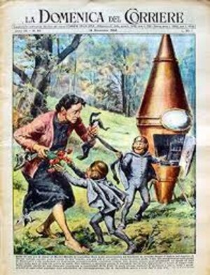 Обложка журнала La Domenica del Corriere, 14 ноября 1954 года. 