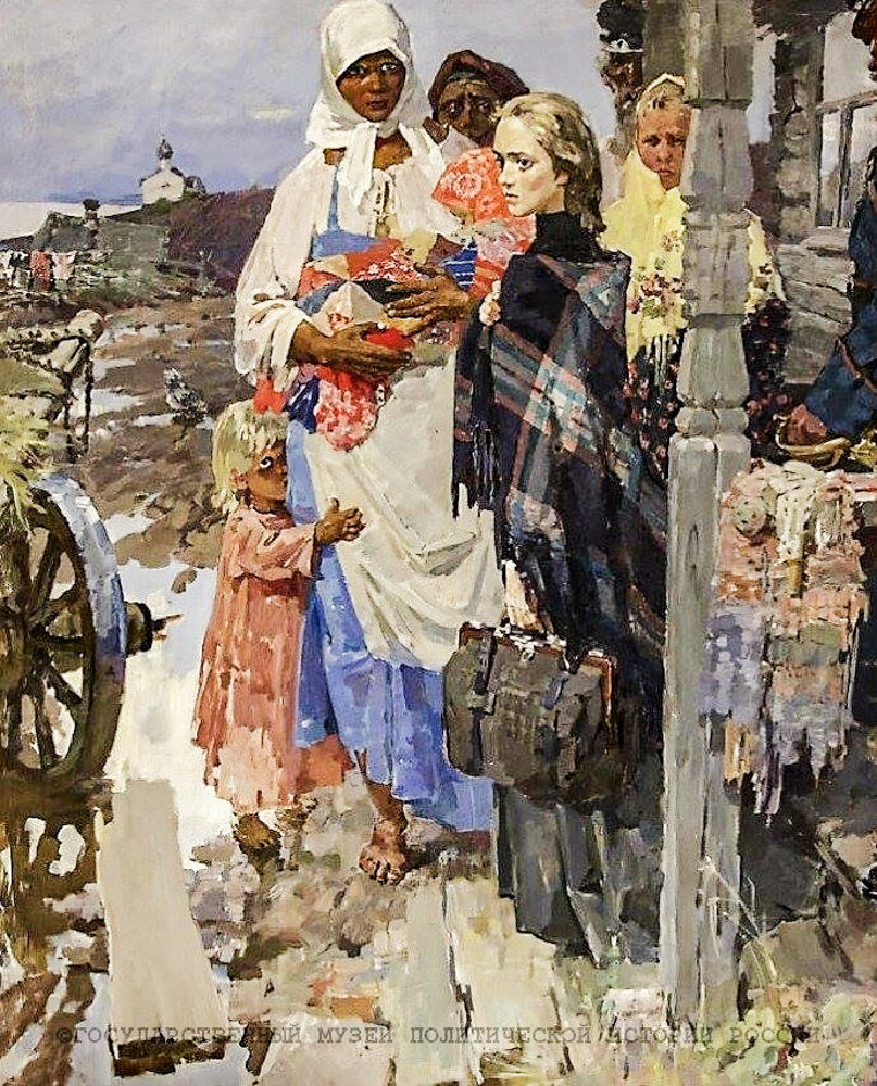 Глеб Савинов "О русской женщине". Источник: https://www.stydiai.ru/gallery/master-114/