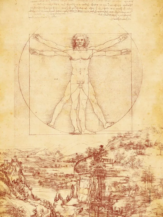 Наброски и работы Леонардо да Винчи