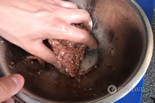 Фарш со специями