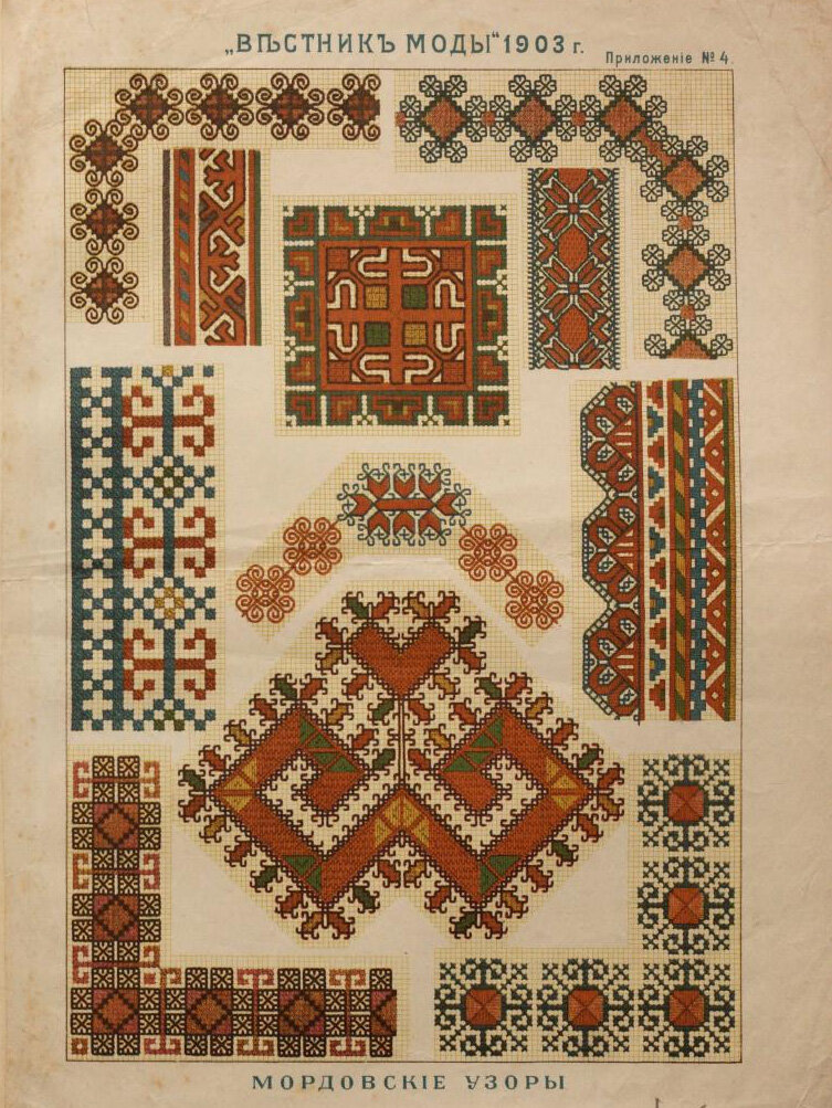 «Вестник Моды» 1903 года. Приложение №4