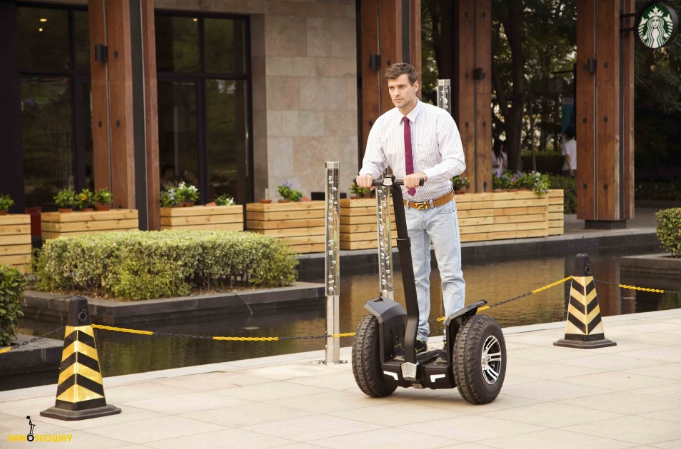 Таким мир увидел первый сегвей. Фото: nanosegway.ru