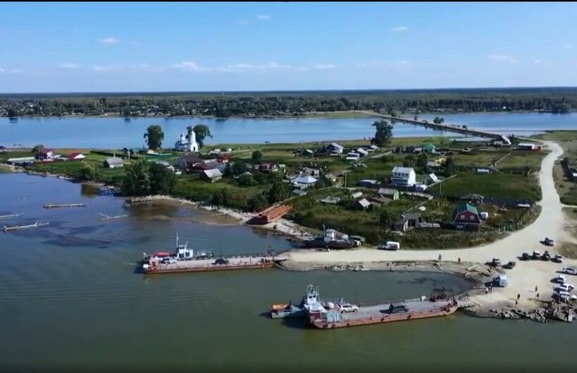 Остров Чингисский на Обском море. Ордынский район, Новосибирская область. Кадр из фильма «Рука Чингисхана», снятого в рамках проекта «Обское кольцо. Культурные маршруты». 2022 год.