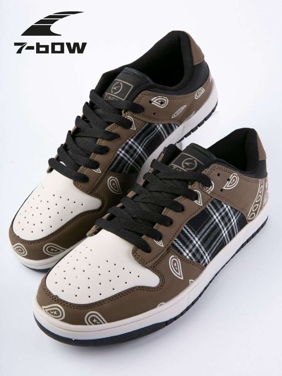 Комбинированные мужские кроссовки 7-BOW идут также в детских размерах и в различных оттенках