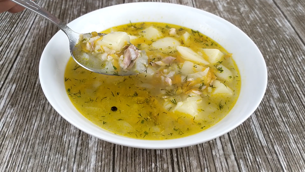 Самый простой суп без мяса