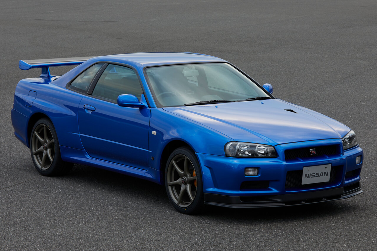 Nissan Skyline GT-R R34 на кованных дисках