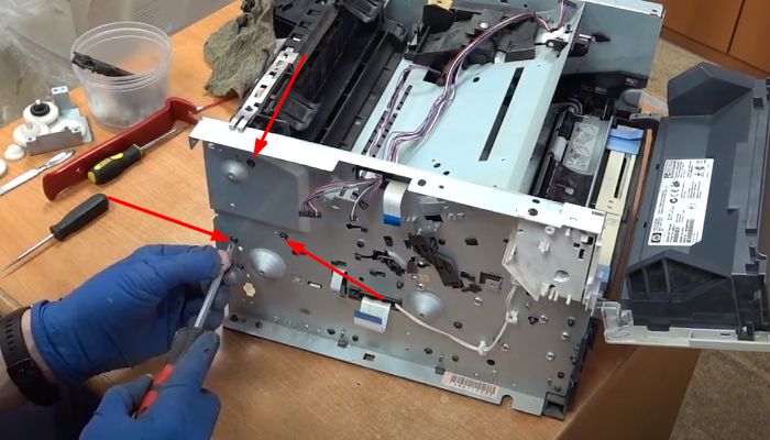 Фото 134. Очищаем термоэлемент