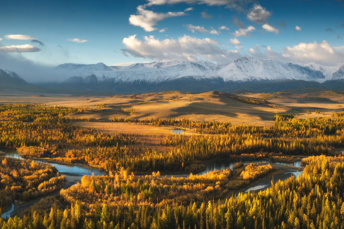 Курайская степь Алтай