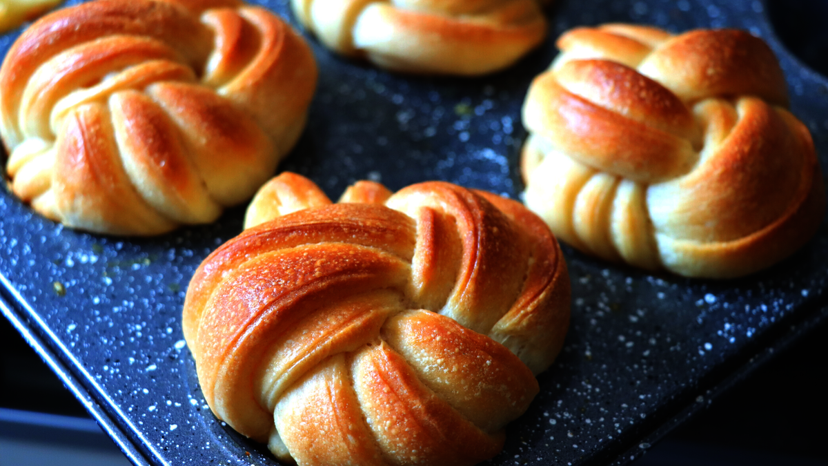    Пышные булочки