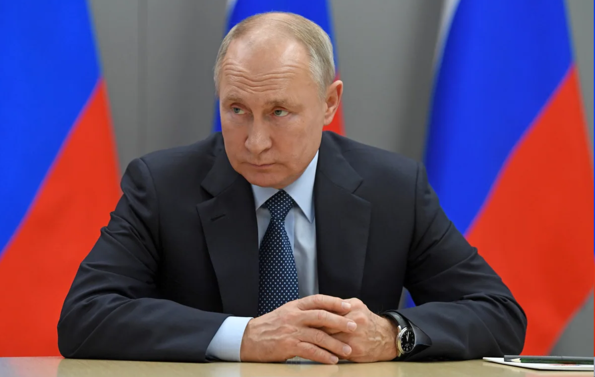 Президент России Владимир Путин (© cyprus-mail.com)