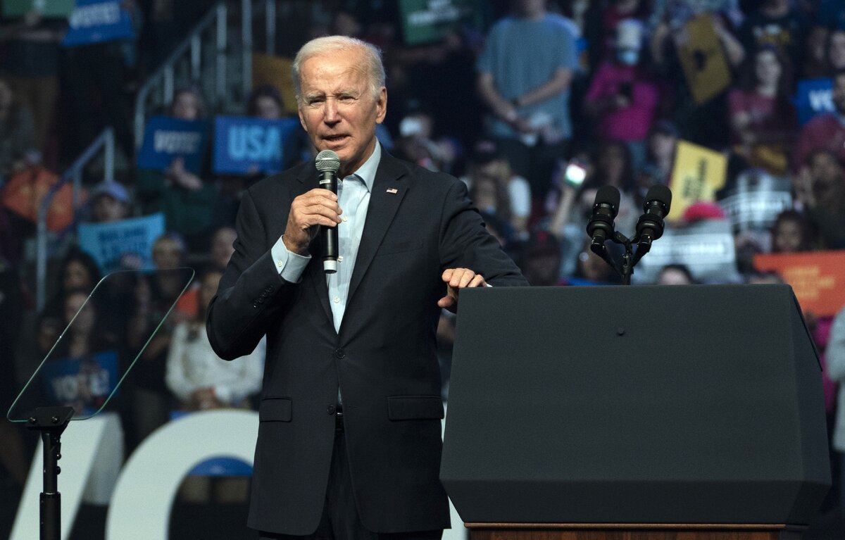    Президент США Джо Байден  EPA-EFE/WILL OLIVER