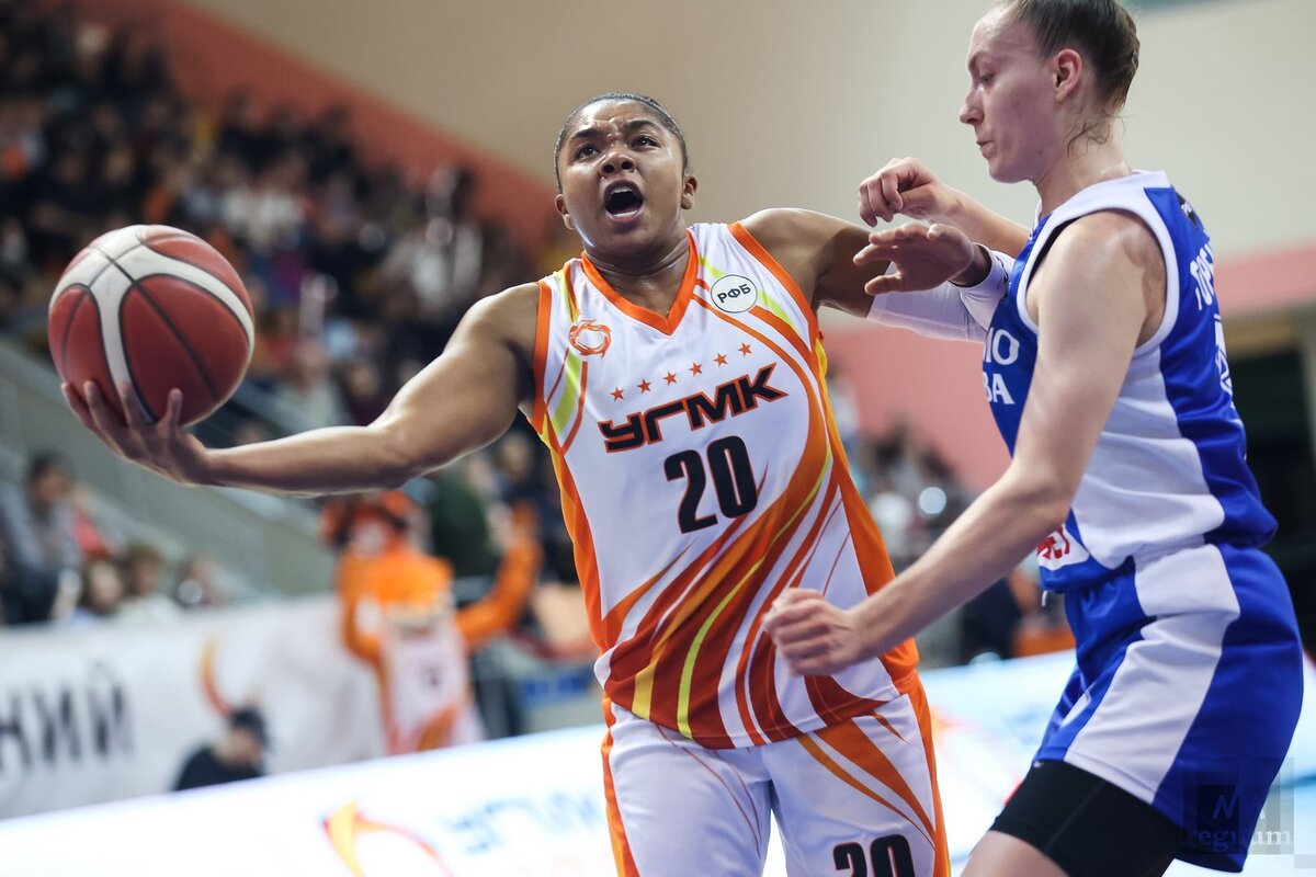    Чемпионат России среди женских комнд по баскетболу. «УГМК» — «Динамо» Алексей Колчин © ИА REGNUM