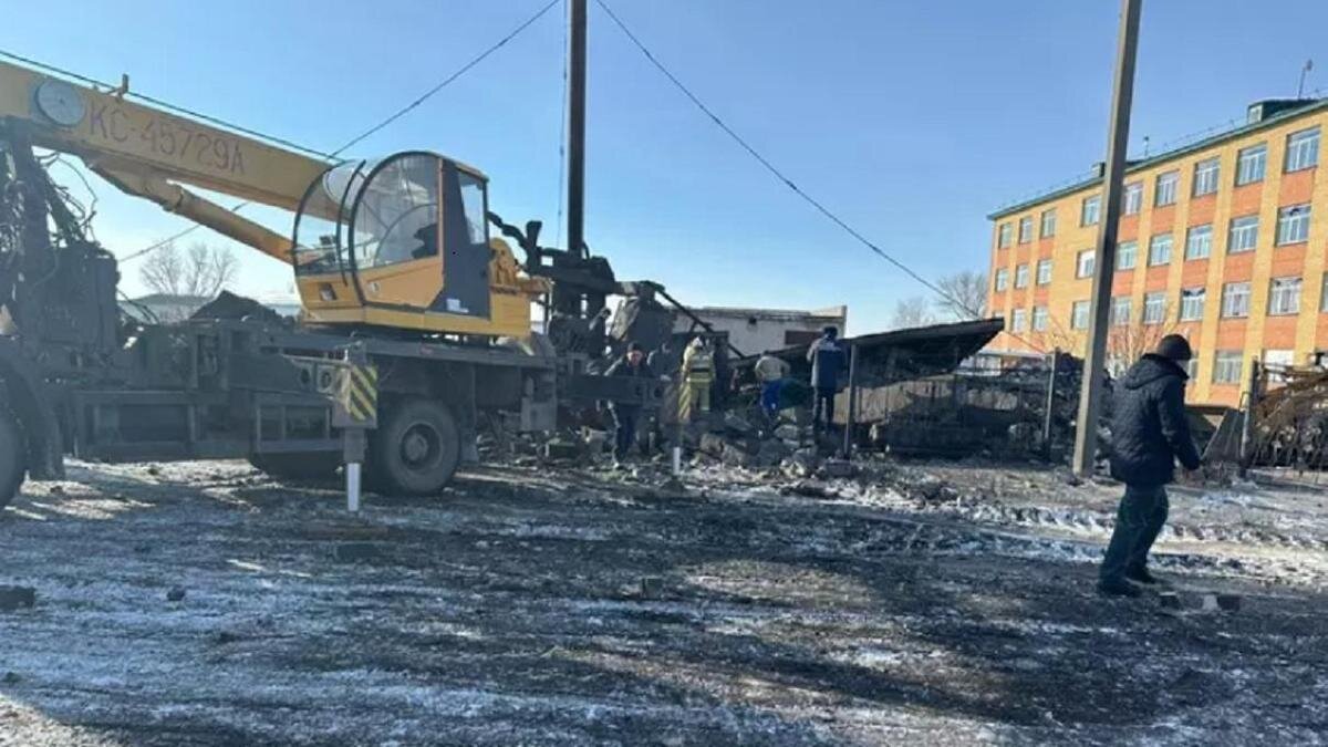    Взрыв котла в школе в Акмолинской области:МЧС РК