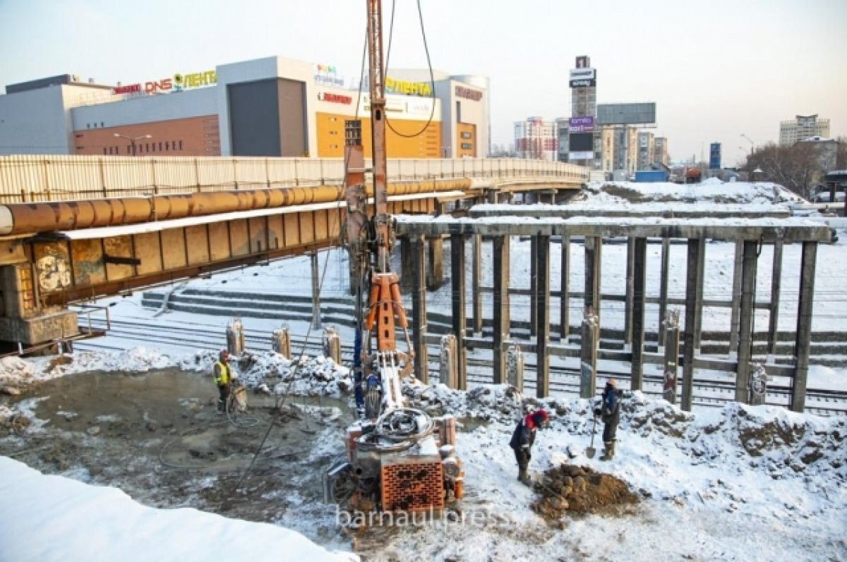    Мост на пр. Ленина в Барнауле планируют сдать в срок – к ноябрю 2023 года