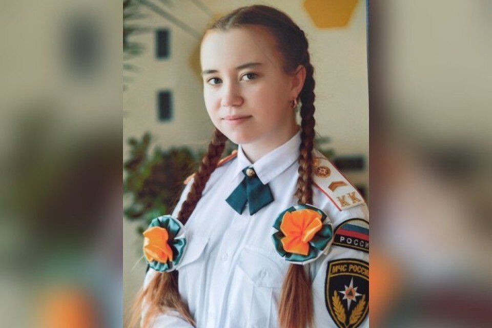     Лера - восьмиклассница в звании младшего сержанта. Фото: личный архив.