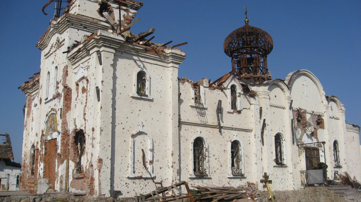 Донецк, женский Иверский монастырь наши дни