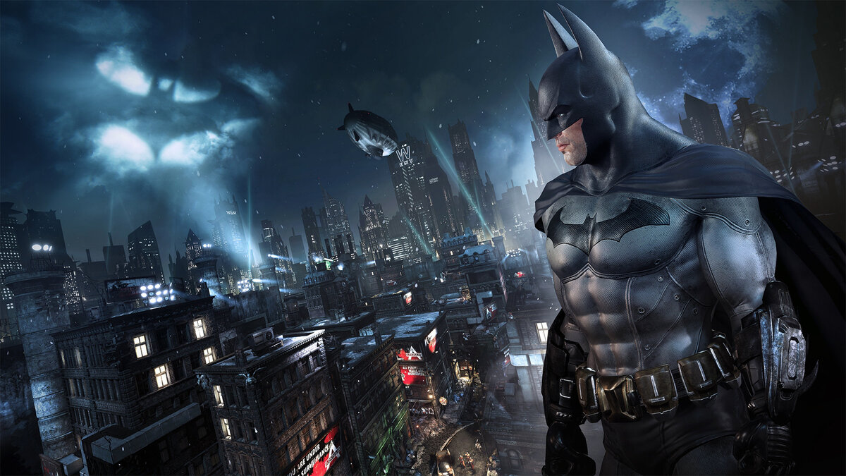 Изолированная часть Готэма - Arkham City, до сих пор поражает меня своими видами и атмосферой
