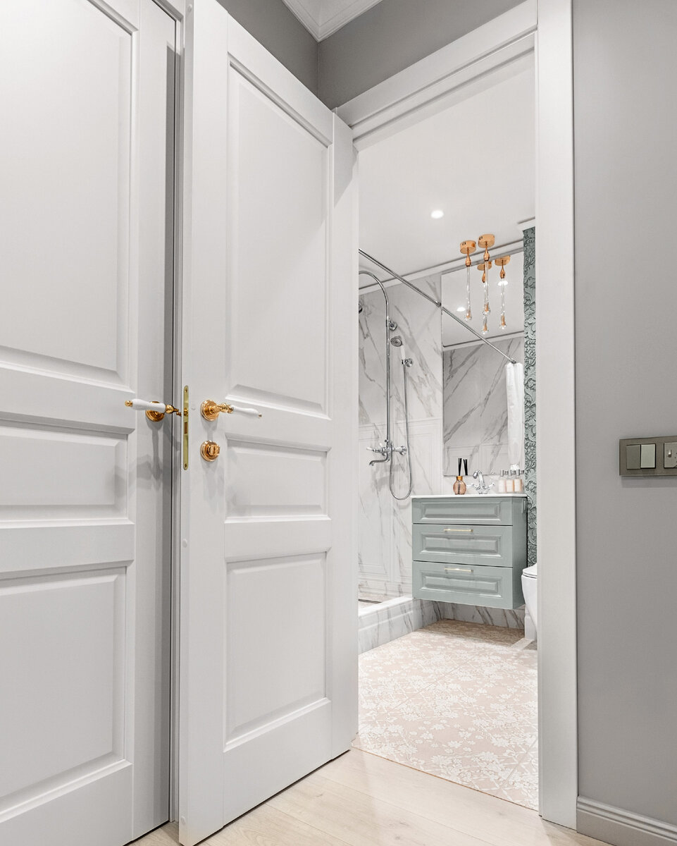 Тонкая грань между классикой и ар-деко в одной московской квартире ...