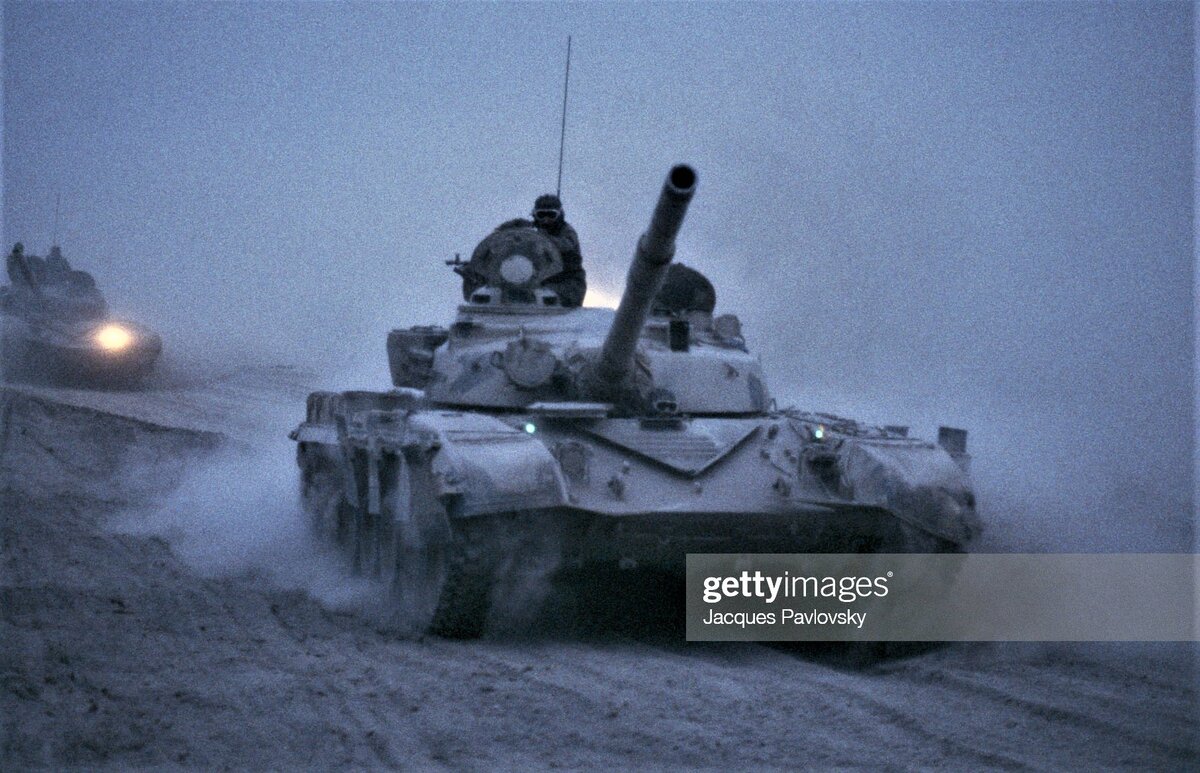 Иракские Т-72 во время Ирано-Иракской Войны 1980-1988гг.