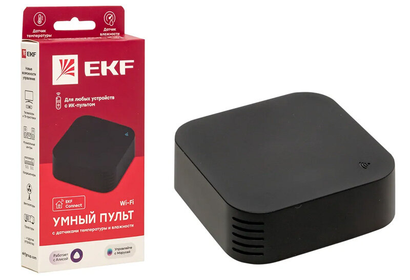Умный пульт EKF Connect с датчиками температуры и влажности 