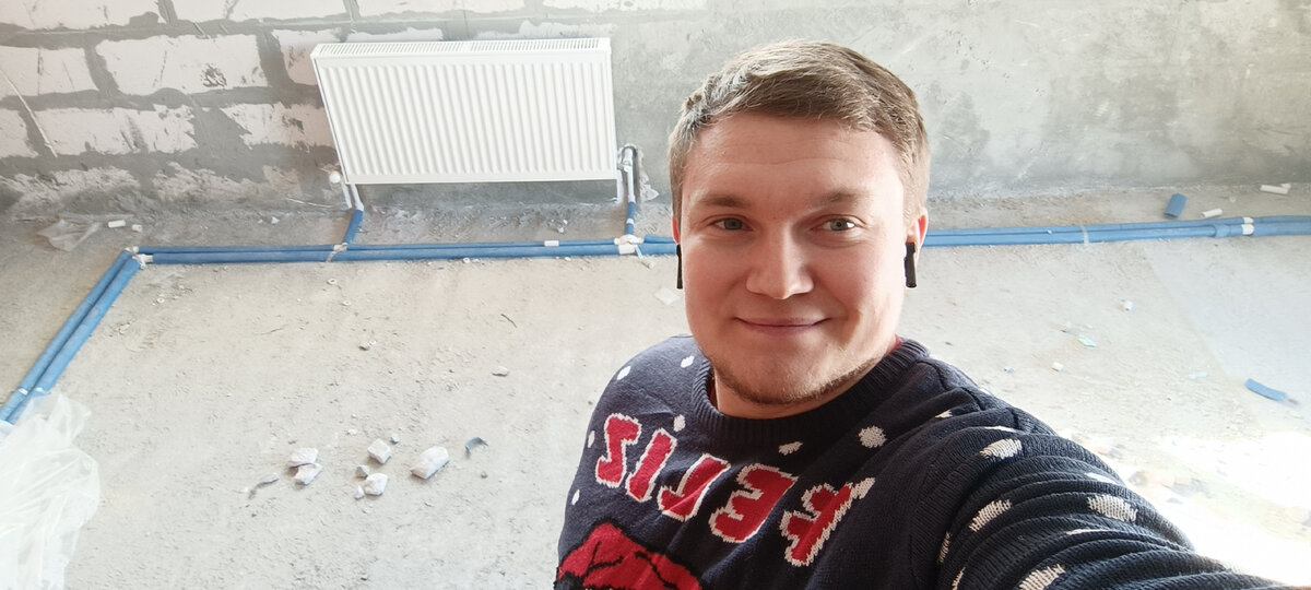 Монтаж радиаторов выполнен.