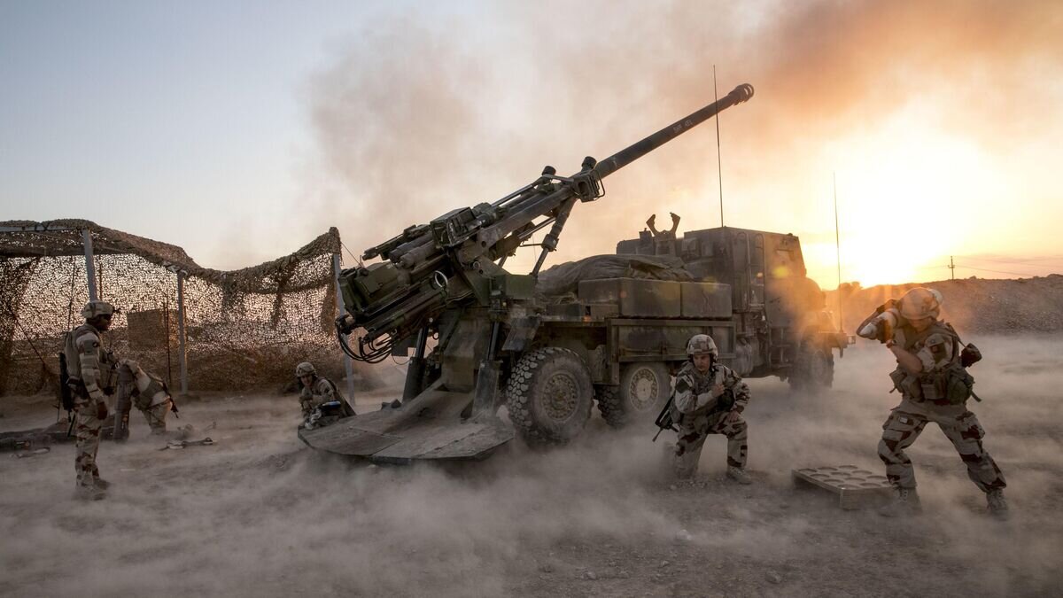    Французская самоходная артиллерийская установка Caesar© Фото : U.S. Army / Spc. Zakia Gray