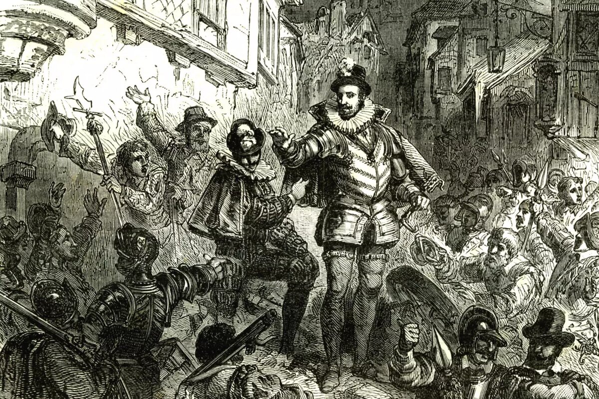 Валленштейн был суровым воином, но к своим солдатам относился по-отечески 