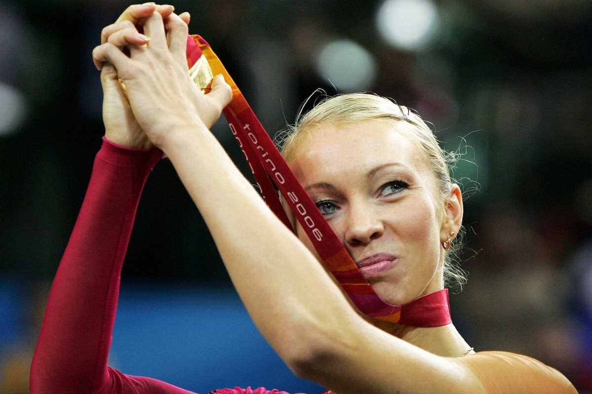 Чемпионка России по художественной гимнастике 2002 Татьяна