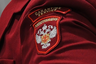    Шеврон сотрудника Роспотребнадзора ©Сергей Мамонтов РИА Новости