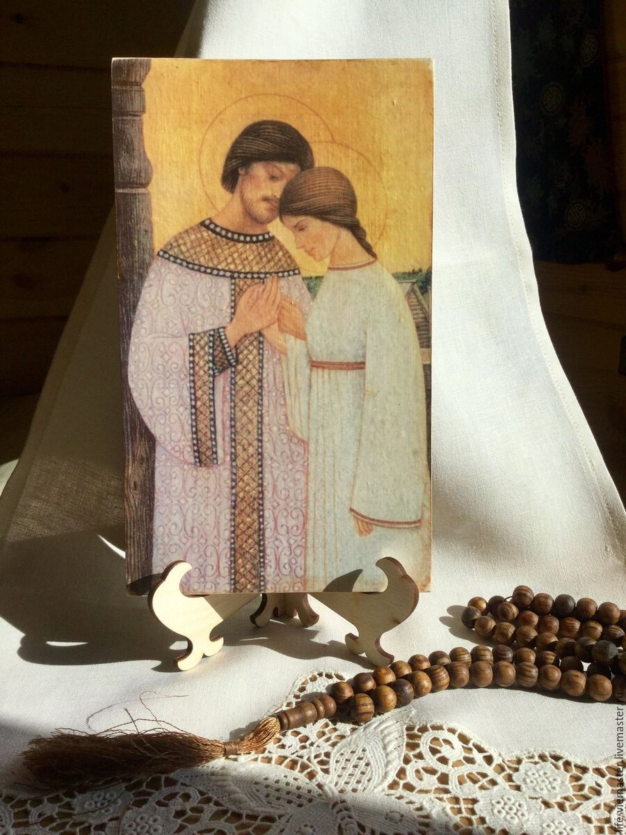 «Святые Петр и Феврония». Художник Александр Простев