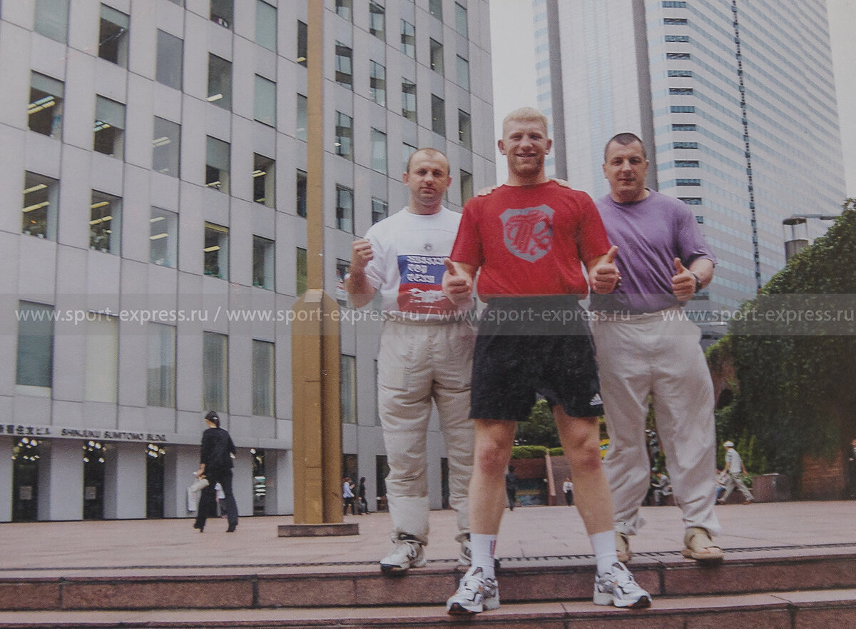 Андрей Былдин, Сергей Харитонов и Михаил Илюхин (слева направо ). Фото из личного архива Андрея Былдина для  «СЭ»
