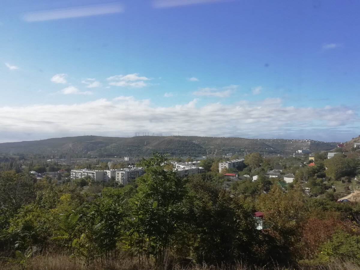 Крым с окна электрички
