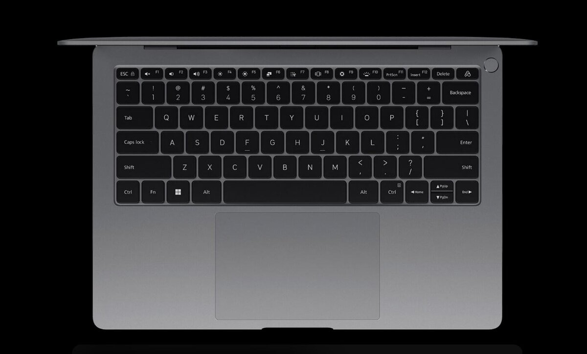 Клавиатура у ноутбука почти такая же, как в MacBook от Apple. Источник: notebookcheck.net