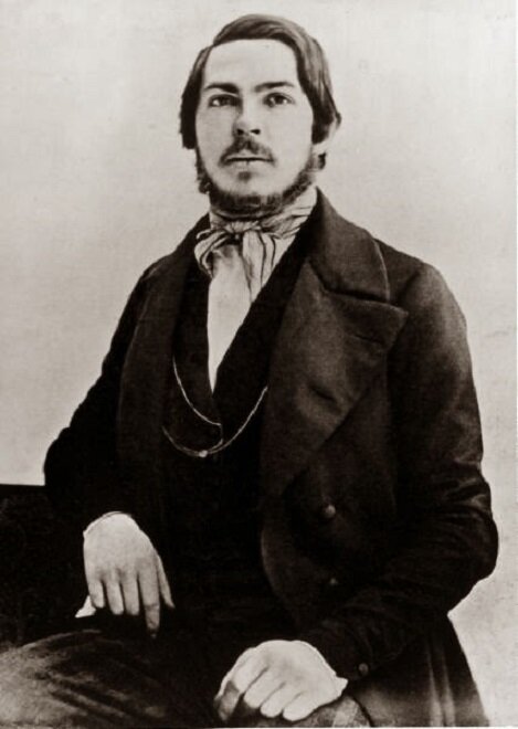 Молодой Энгельс (в 1850-х годах)
