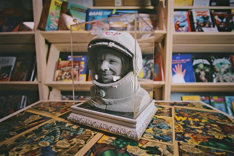 Картонный конструктор «Гагарин» 5CULT