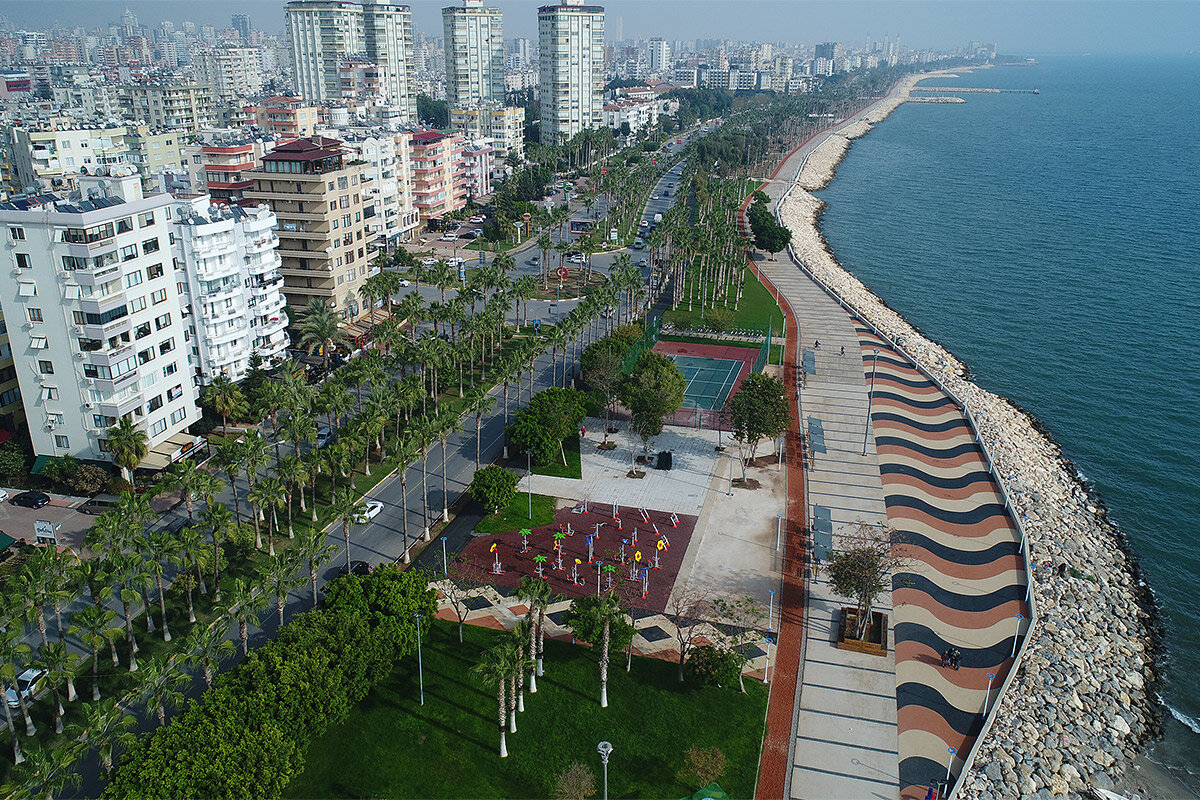 Пляжи в мерсине