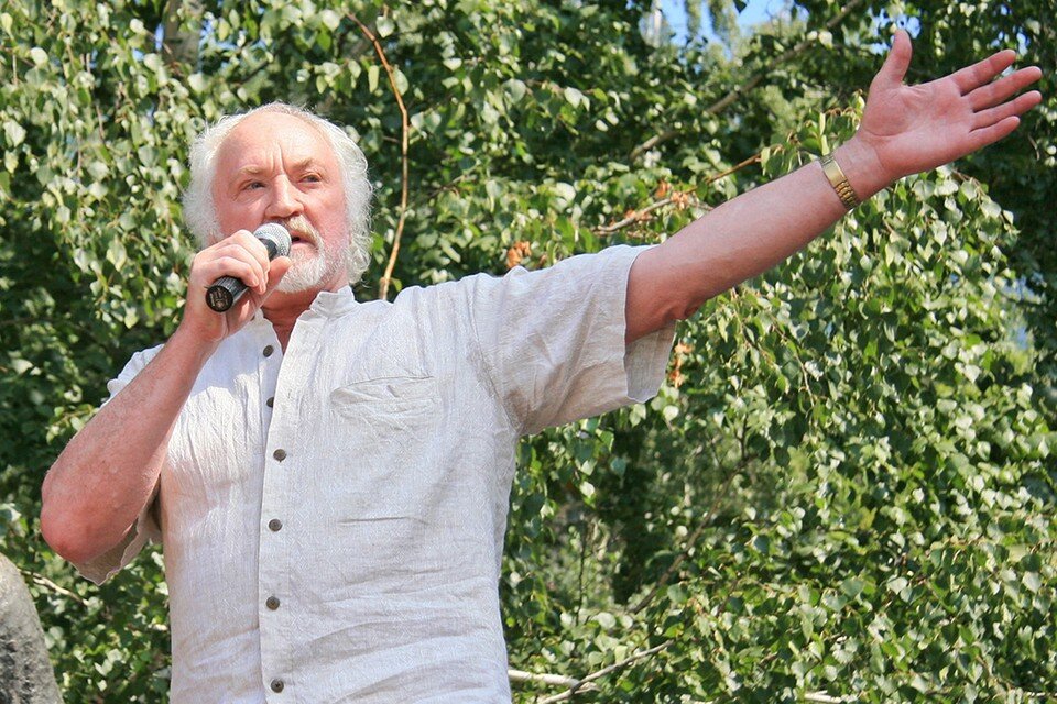     Актер Борис Химичев на Алтае, 2008 г. Олег УКЛАДОВ