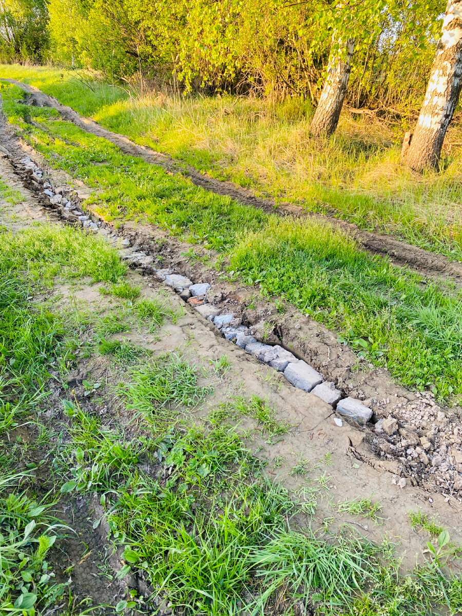 Закладываем колею в дорогах