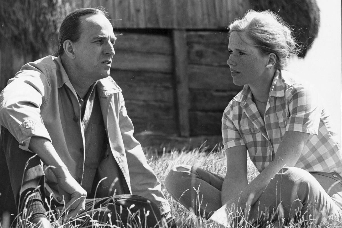 Ингмар Бергман и Лив Ульман.