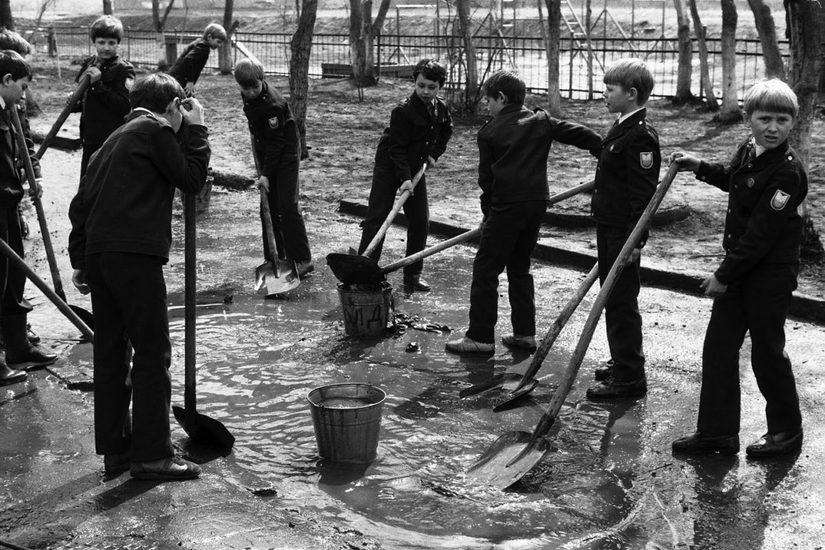 1981 год. Школьная практика